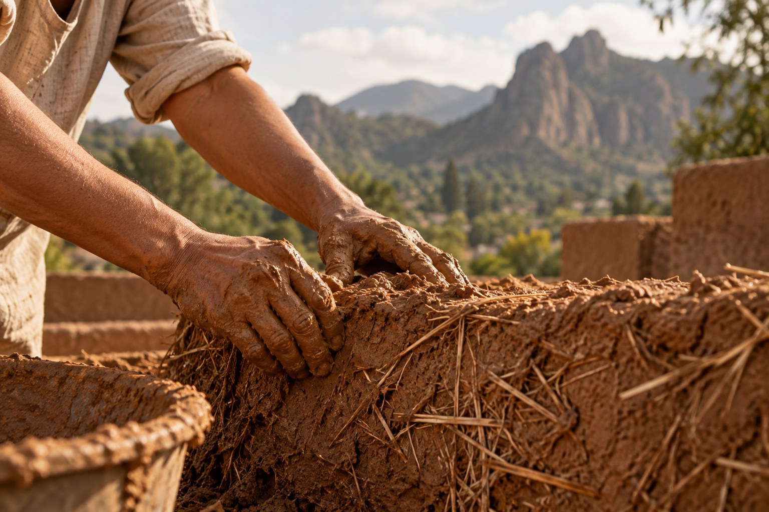 Experiencia práctica de bioconstrucción